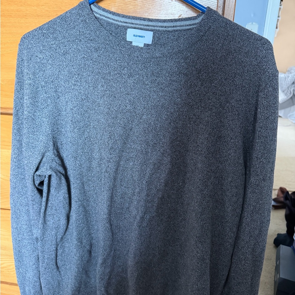 Old Navy Charcoal Crewneck Sweater